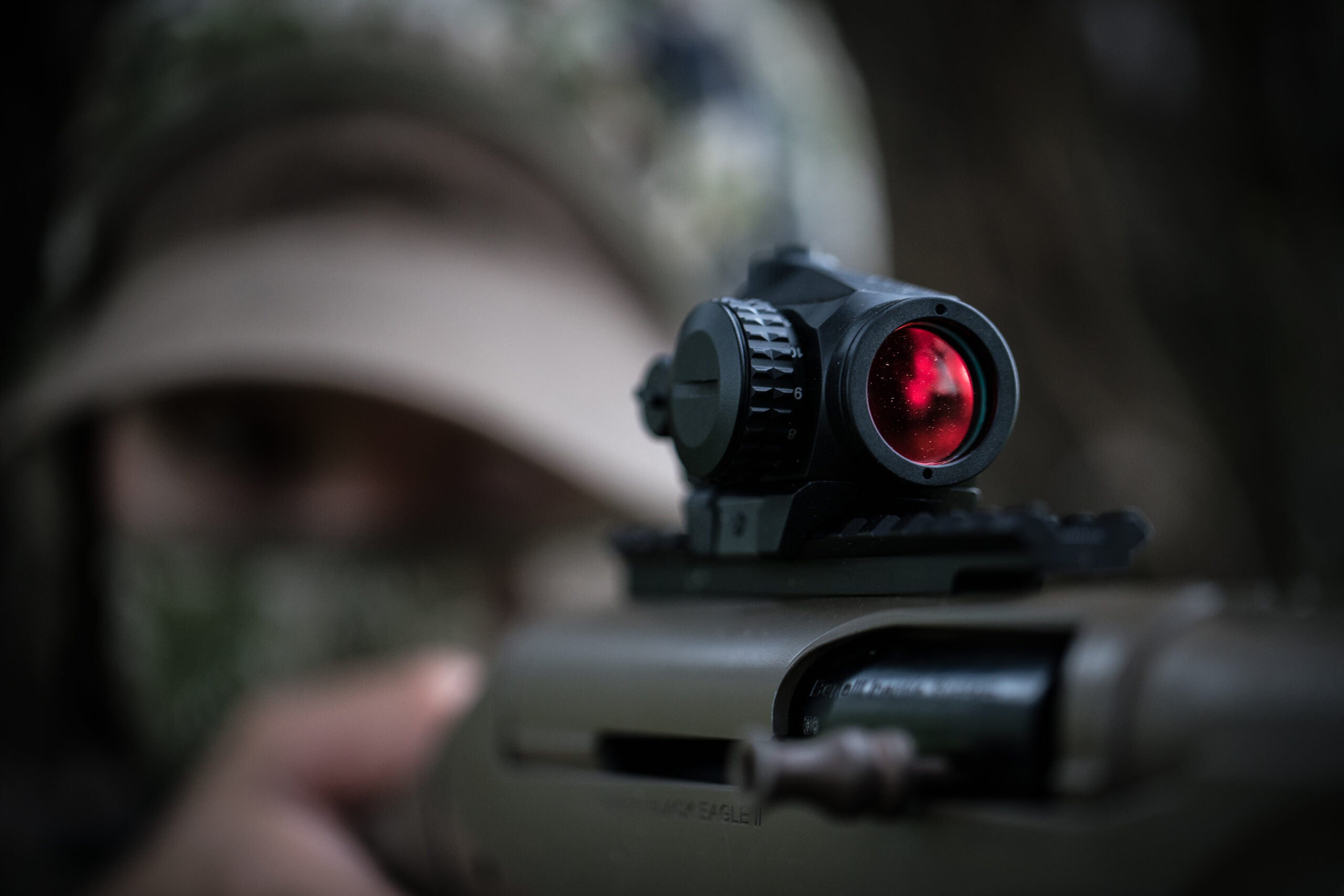 photo of red-dot sight