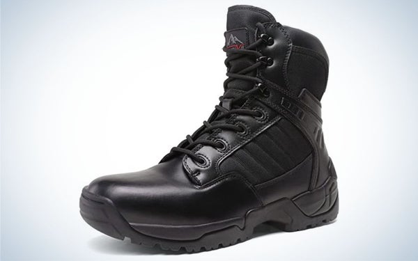 Nortiv 8 Men's Military Tactical Work Boots is the best for the value.