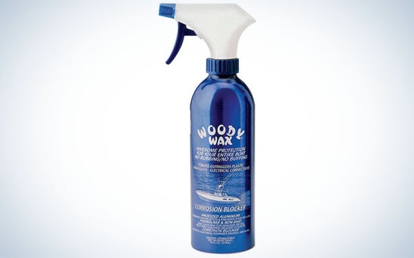 Woody Wax Tower Treatment System is the best wax for aluminum boat.