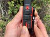 The right side of the Garmin inReach Mini 2, showing the OK, Back, and SOS buttons