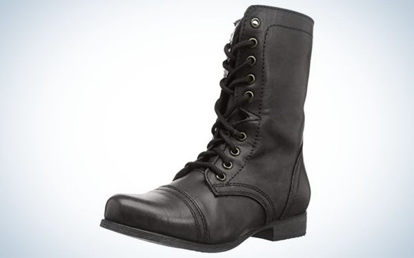 Steve Madden Women’s Troopa are the best overall combat boots for women.