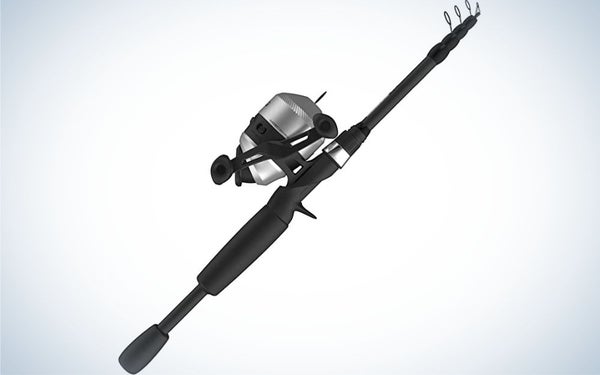 Zebco 33 Spincast and Telescopic Fishing Rod Combo