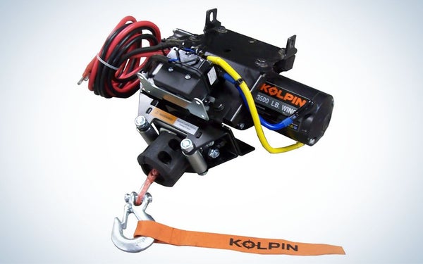 Kolpin Quick-Mount ATV Winch Kit is the best Honda ATV winch.