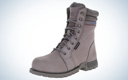Cat Footwear Women's Echo Construction Boot is the best steel toe boot for women.