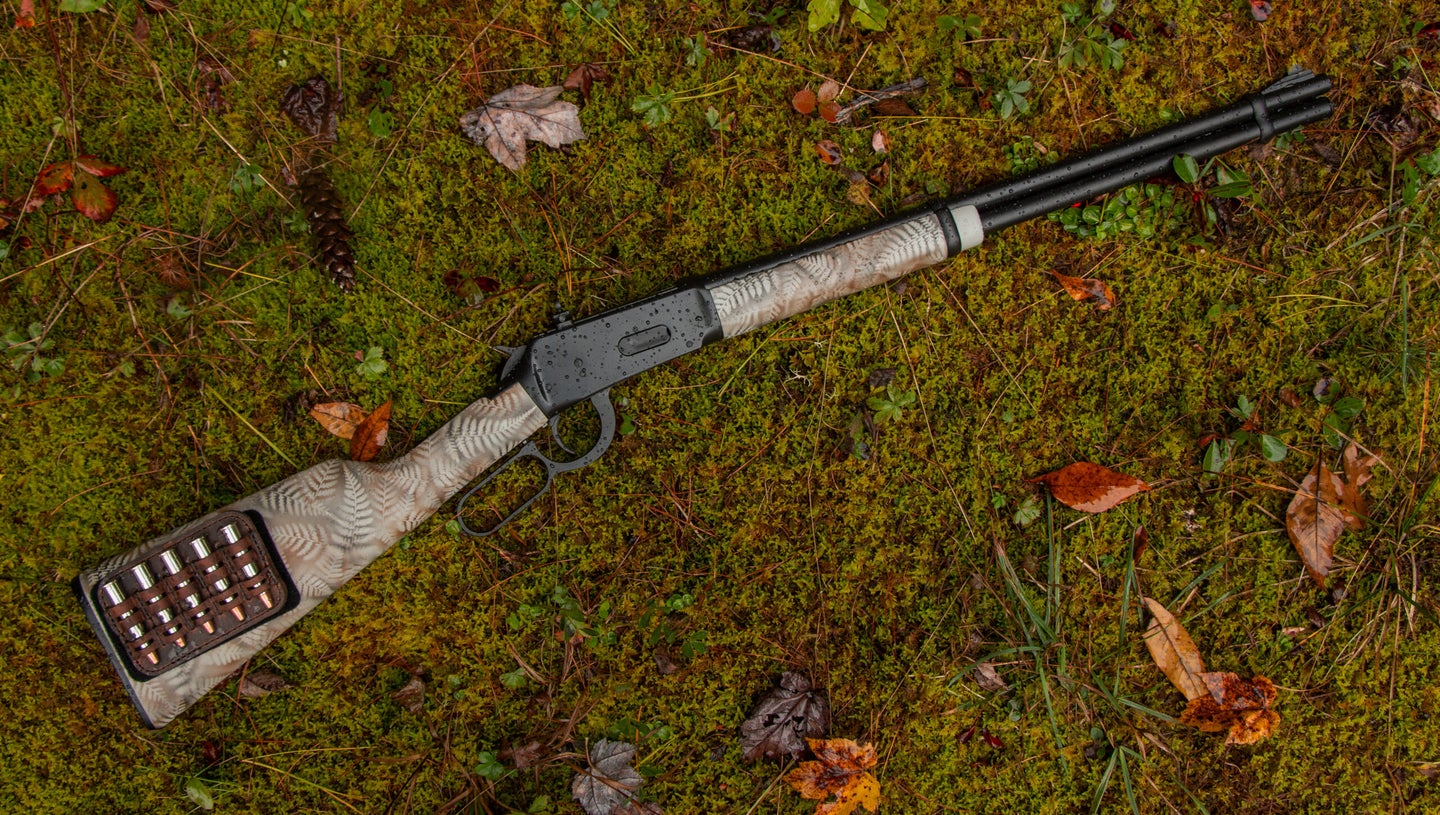 photo of lever action rifle