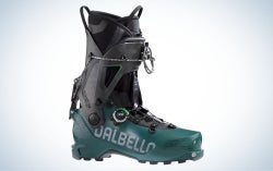Dalbello Quantum Asolo Touring Boots are the best lightweight backcountry ski boots.