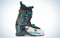 Scarpa Maestrale RS Ski Boots are the best backcountry ski boots.