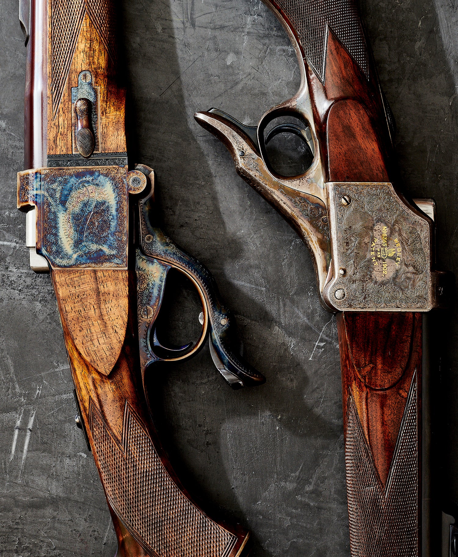 Vintage single shot long guns