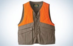 Cabela’s Traditions Upland Vest is the best overall.