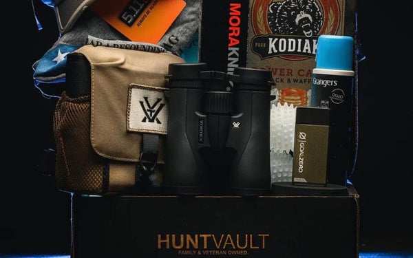HuntVault is the best overall hunting subscription box.