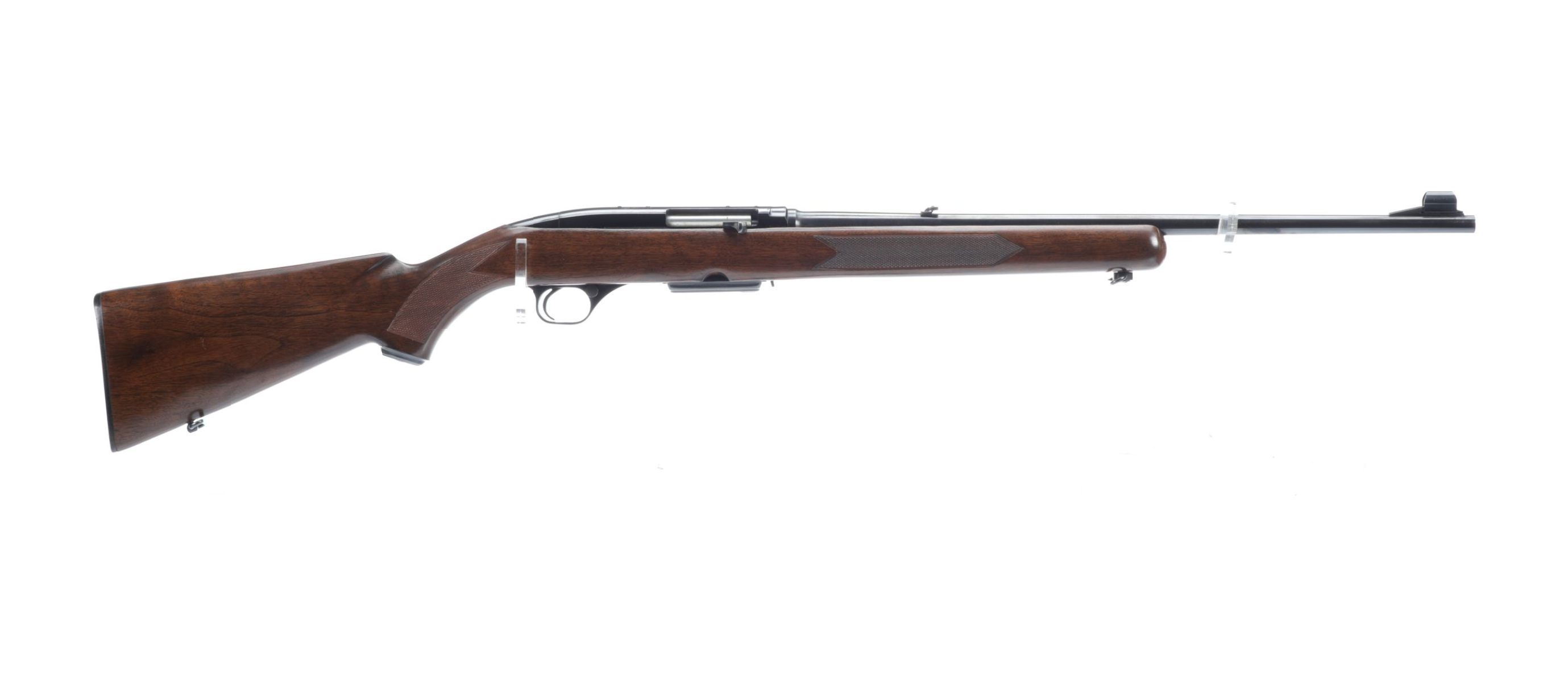 A Winchester Model 100 semi-automatic rifle. 