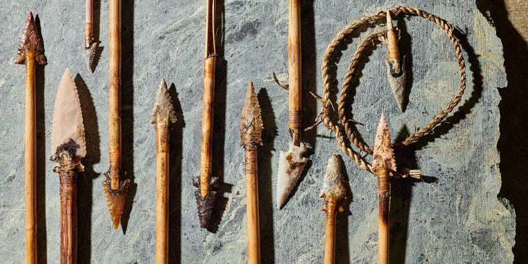 The Primitive Arts: How an Expert Crafts Stone-Age Hunting Tools by Hand