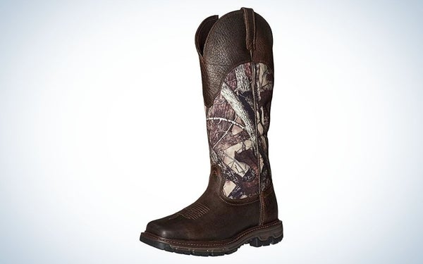 Ariat Men’s Conquest Snake Boots are the best overall.
