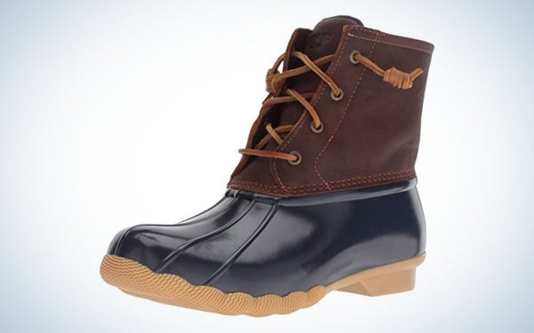 Sperry Women's Saltwater Rain Boots are the best duck boots for women.