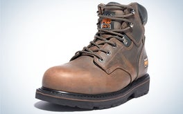 Timberland Pro Men’s Pit Boss Work Boot are the best budget work boots for plantar fasciitis.