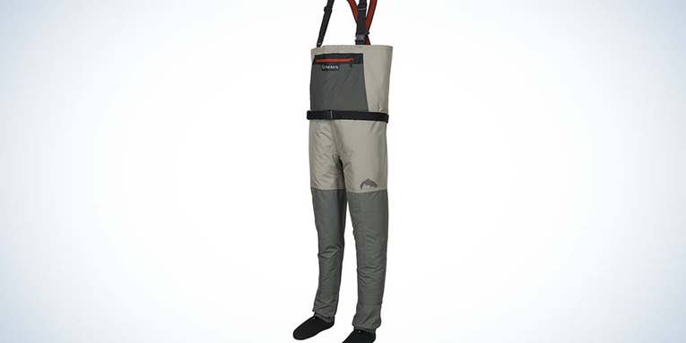 The Simms Riffle Stockingfoot Waders Are on Sale at Bass Pro Shops