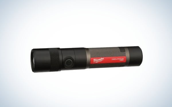 Milwaukee Tool Redlithium Twist Focus is the best usb rechargeable flashlight