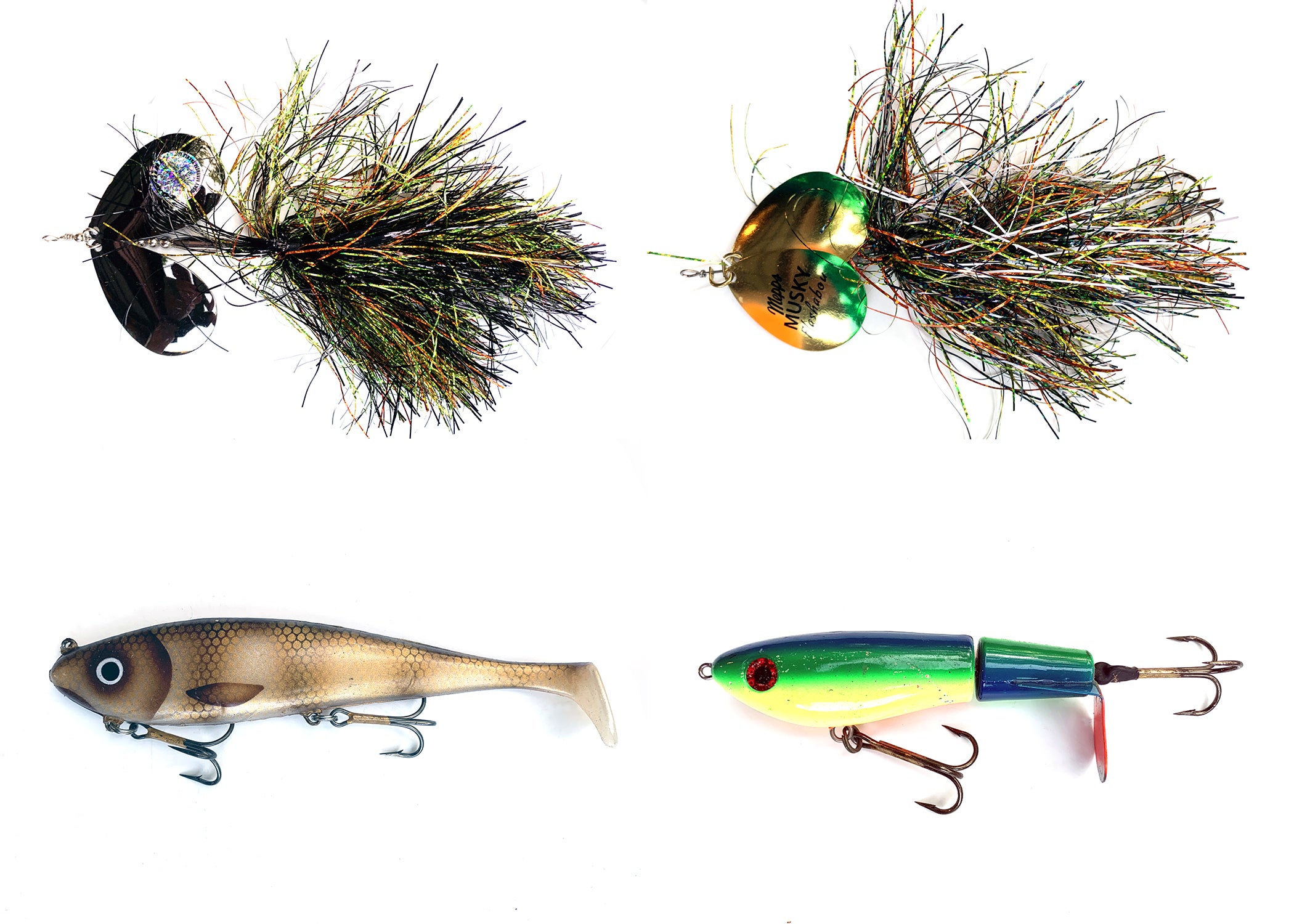 photo of musky lures