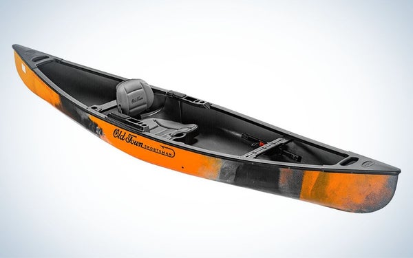 Old Town Sportsman Discovery Solo 119 is the best fishing canoe overall.