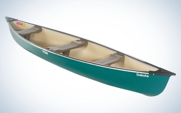 Pelican Dakota is the best fishing canoe on a budget.