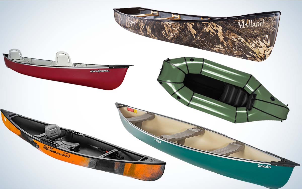 Best Fishing Canoes collage