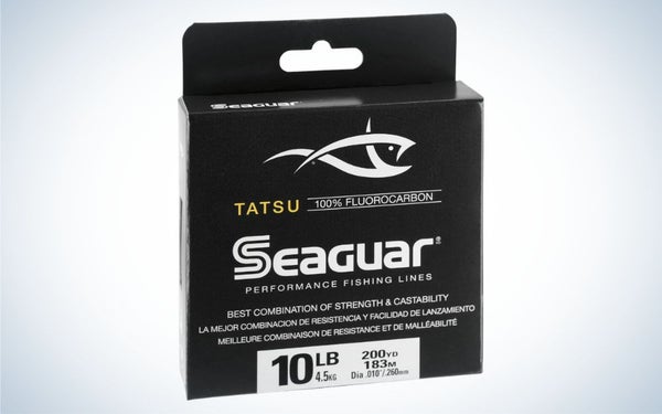 Seaguar Tatsu is the best overall fluorocarbon fishing line.
