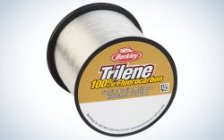 Trilene Professional Grade Fluorocarbon is the best fluorocarbon fishing line on a budget.