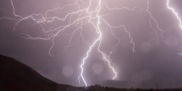 Lightning Strike Kills Camper in His Tent