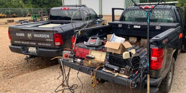 Catfish Poacher Busted for Using Homemade Electrofishing Devices in Oklahoma