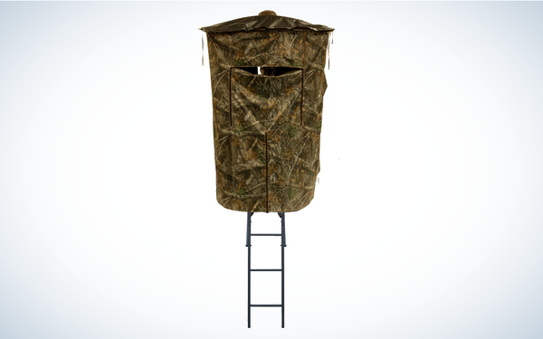 Best Ladder Stands: Rhino Ladder Stand with Enclosure