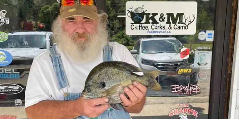 Louisiana Angler Shatters Private-Pond Bluegill State Record