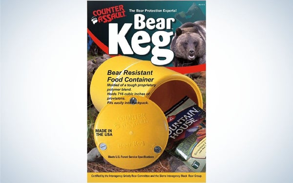 Counter Assault Bear Keg is the most durable bear canister.