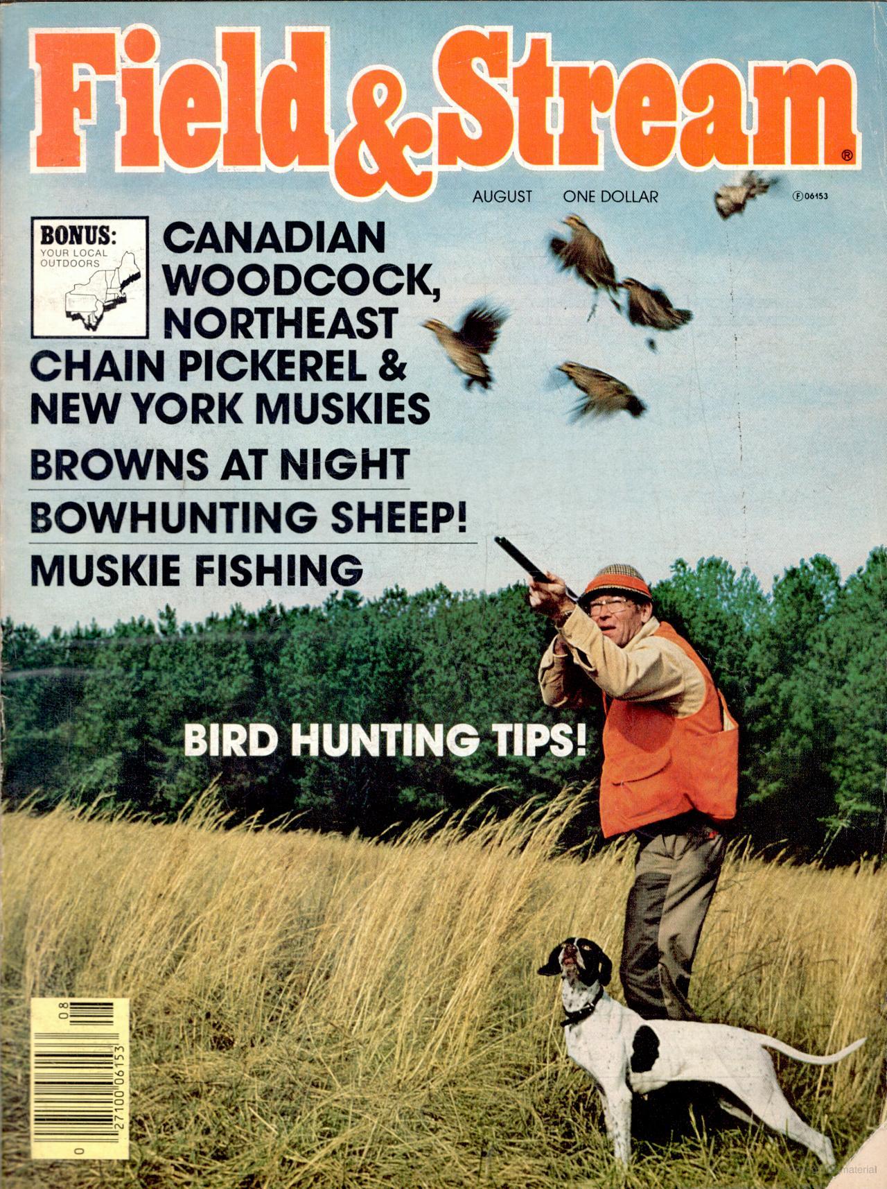 August 1979 field and stream cover
