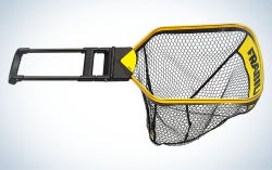 Frabill Trophy Haul Bearclaw is the best portable kayak fishing net.