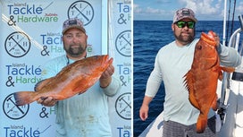 State Record Red Hind Caught Off North Carolina Coast