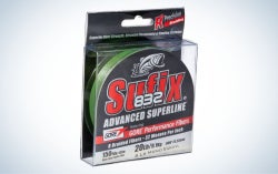 Sufix 832 is the best braided fishing line for walleye.