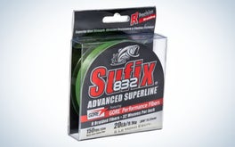 Sufix 832 is the best braided fishing line for walleye.