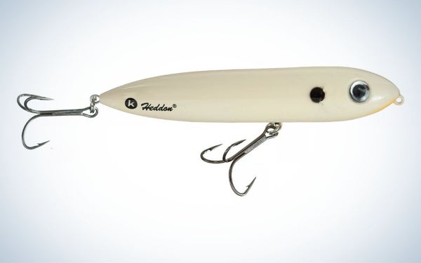 Heddon One Knocker Spook is the best topwater speckled trout lure.