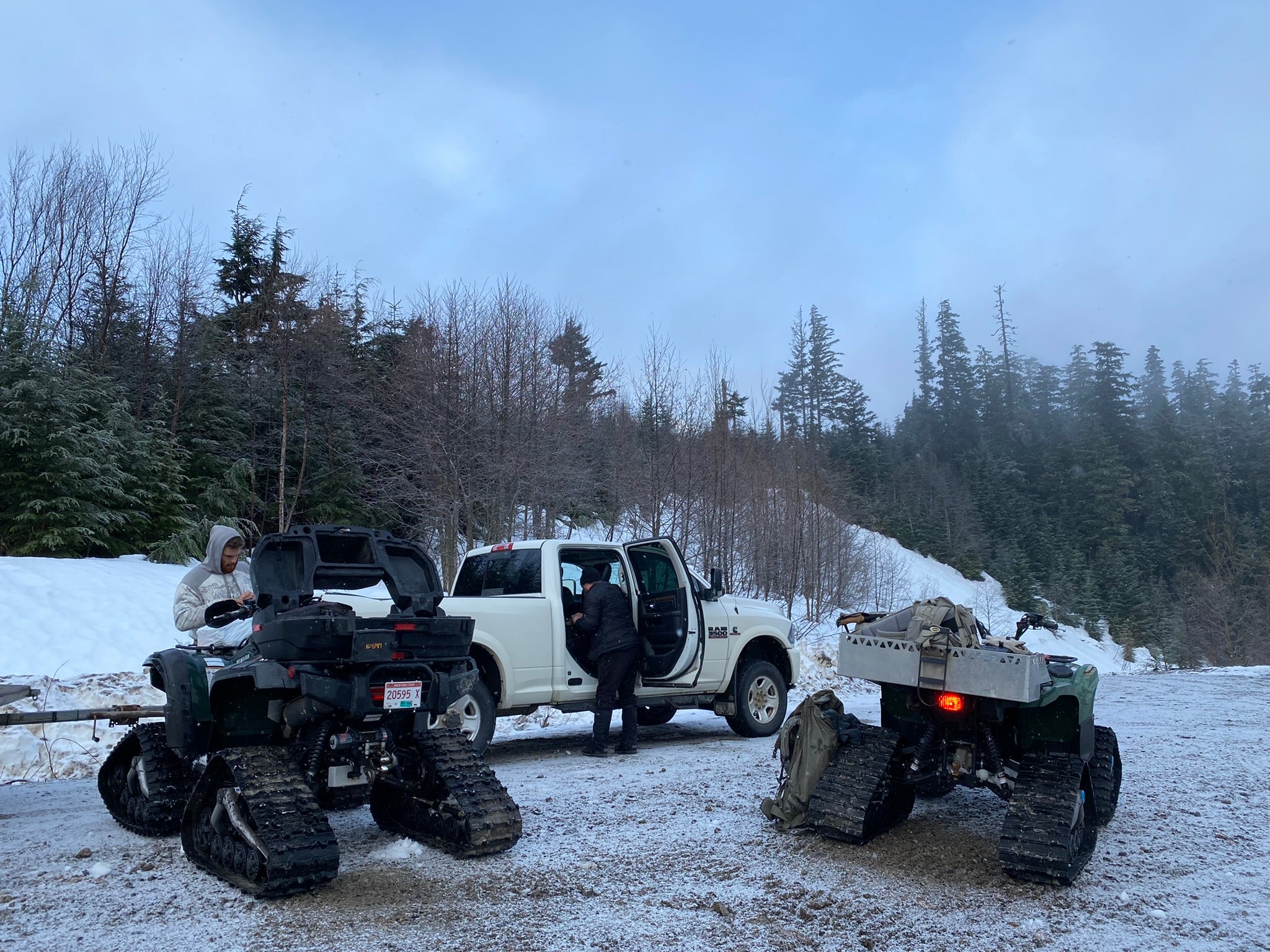 off road vehicles for mountain goat hunt