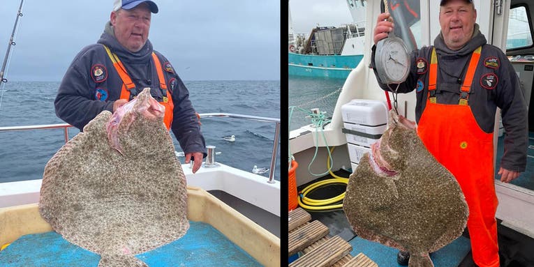 Angler Catches Massive 36-Pound, 7-Ounce Potential U.K. Record Turbot