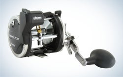 Okuma Convector Line Counter is the best musky reel for trolling.