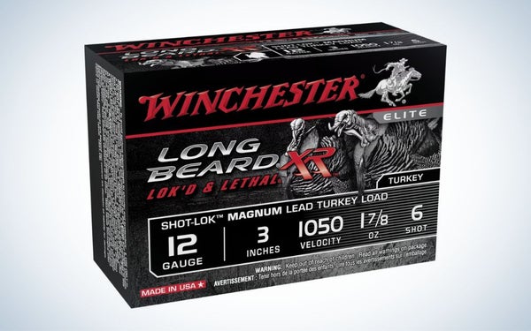 Winchester Long Beard XR Turkey Shotshells is the best turkey load for 12 gauge.
