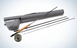 Orvis Clearwater Outfit is the best combo fly fishing rods for beginners.