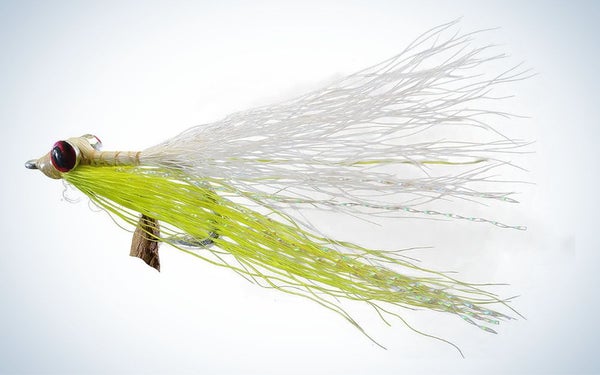 Clouser Deep Minnow is the best fly fishing lure for lake trout.