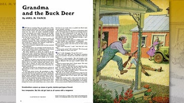 Grandma and the Buck Deer