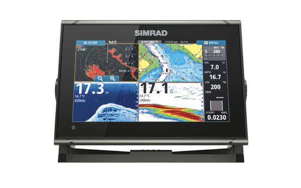 Simrad GO9 XSE Chartplotter with Active Imaging 3-in-1 Sonar