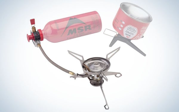 MSR WhisperLite Universal is the best liquid fuel backpacking stove.