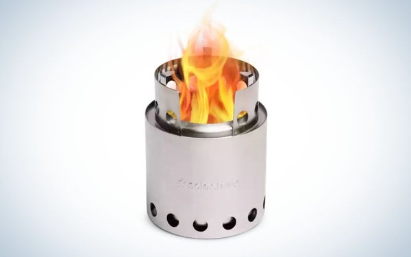 Solo Stove Lite is the best wood burning backpacking stove.