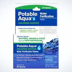 Potable Aqua Chlorine Dioxide Tablets
