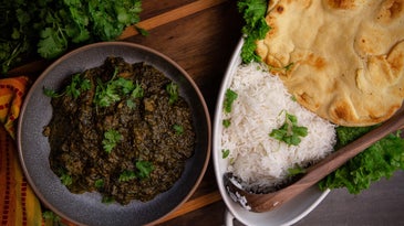 How to Make Venison Saag With Leftover Stew Meat